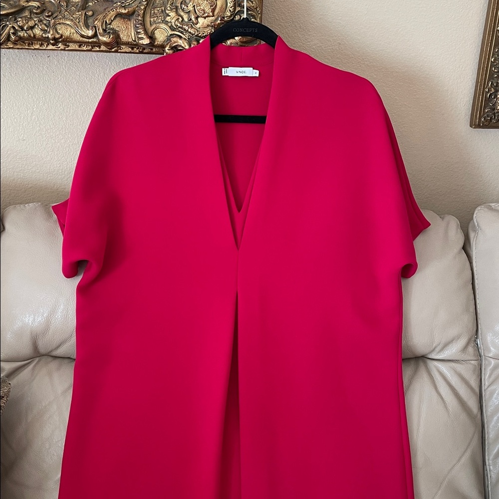 NWOT Vince Gorgeous Fuchsia Hot Pink Dress